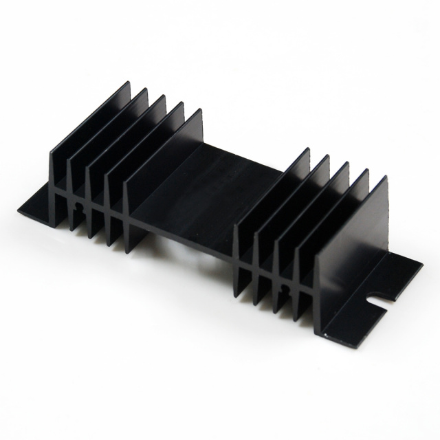 SS415 4" x1.5" x1" Aluminum Black Heat Sink